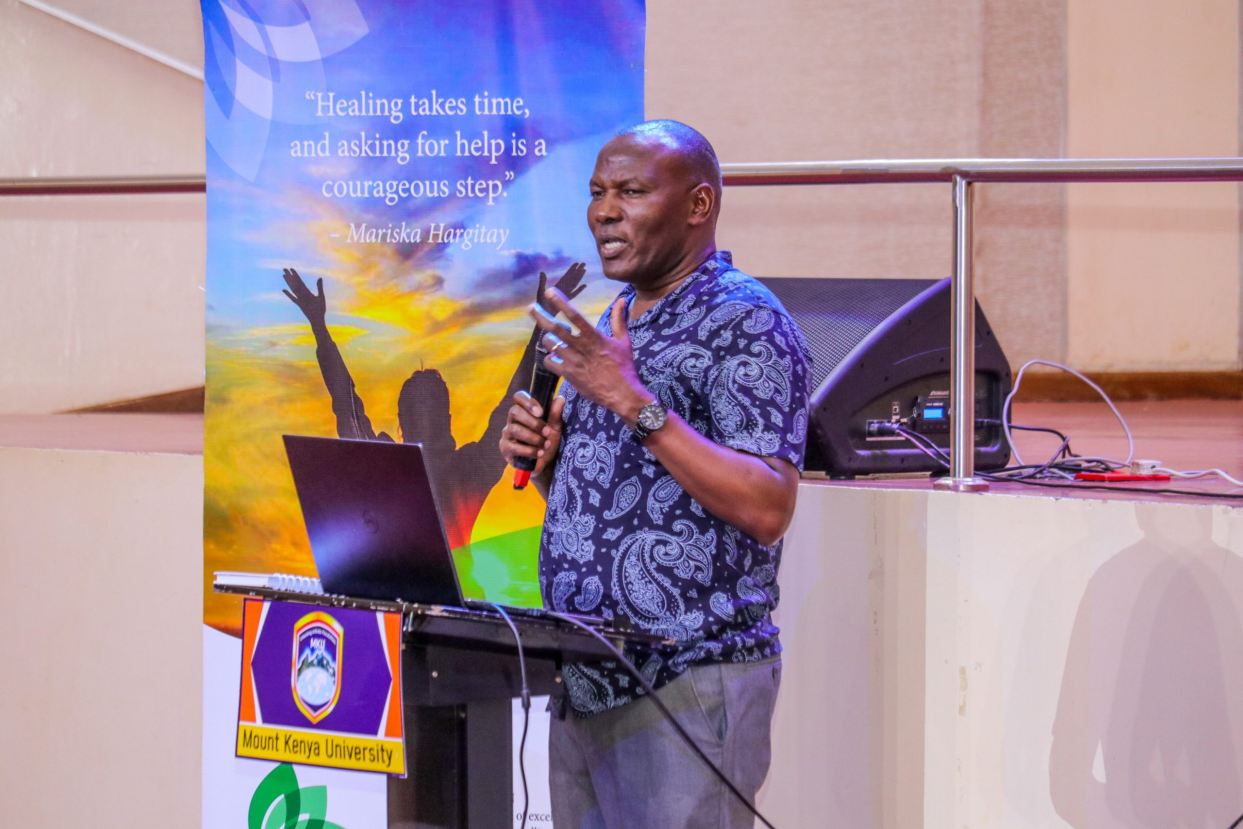 Dr Vincent Gaitho,Mku Council Chairman