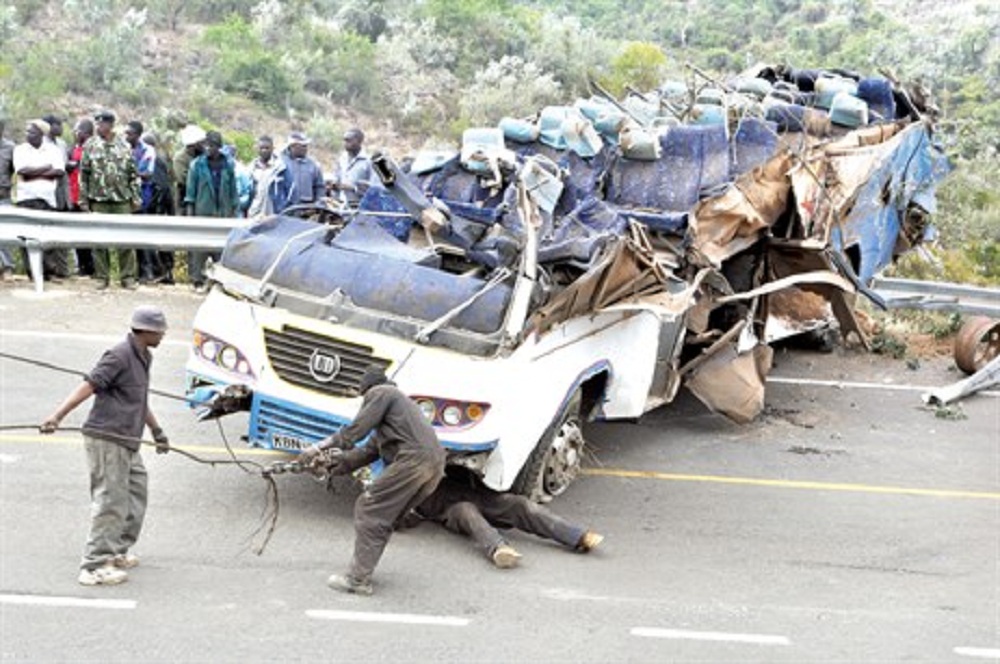 A road accident. Photo; Courtesy